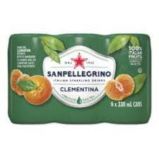 San Pellegrino Clementina Sparkling Water  4/6x330ml