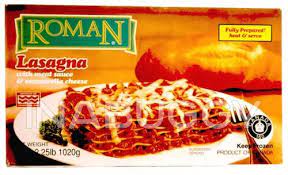 Roman Lasagna w/Meat Sce  ea/908gr
