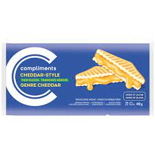 Compliments Cheese - Slices (20's) 12x400gr