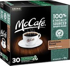 McCafe K Cup Coffee Premium Roast Med Dark 1x30pk