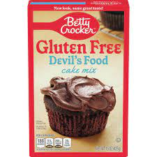Betty Crocker Cake Mix Gluten Devils Food 6x425g