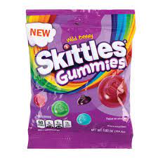 Skittles Peg Gummies Berry 12x164g