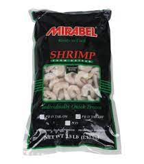 Mirabel Shrimp (16/21) P&D Ckd Tail/On  5x2lb