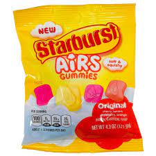 Starburst Peg Air Gummies Original 12x122g