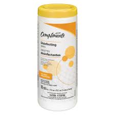 Compliments Wipes (Disinfecting) - Lemon ea/35's