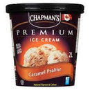 Chapmans Ice Cream Prem - Caramel Pralines   4x2 lt