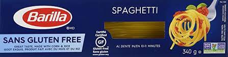 Barilla Pasta - Spaghetti (Glut. Free)  ea/340gr