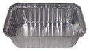 Durable Packaging 1.5 lb Rect Foil Cont (245-30-500) 500/cs