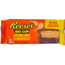 Hershey Reese Big Cup w/ Potato Chips King Size 16x73g