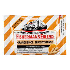 Fisherman's Friend Sugar Free Orange Spice 16x22ct