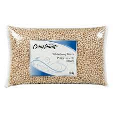 Compliments Beans (Dry) - Navy White  6x1.8 kg
