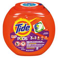 Tide Laundry Pods Liquid - Spring Meadow  ea/42's