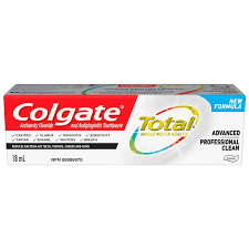 Colgate Toothpaste - Total Pro Clean  24x18ml