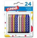 Symak Birthday Candles Asst 36/pkg