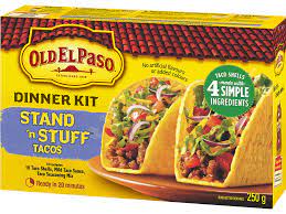 Old El Paso Taco - Dinner Kit (Stand N Stuff) ea/250gr