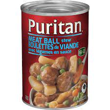 Puritan Stew Meatball  24x410gr