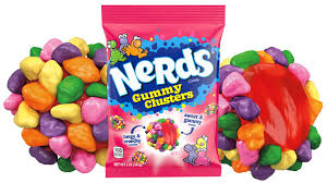 Wonka Nerds Gummy Clusters Bag 10x142g