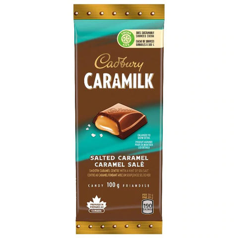 Cadbury Caramilk Salted Caramel 19x100g