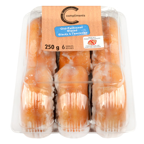Compliments Donuts - Old Fash Glazed  24x250gr