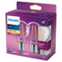Philips Light Bulb - Eco. Adv. Clear 60wt ea/2's