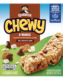 Quaker Chewy Bars - Chocolate Chip Smores  ea/225gr