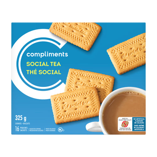 Compliments Cookies - Social Tea  ea/325gr